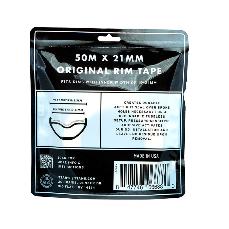 Load image into Gallery viewer, Stan's Original Tubeless Rim Tape, 21mm Width, 50m Roll