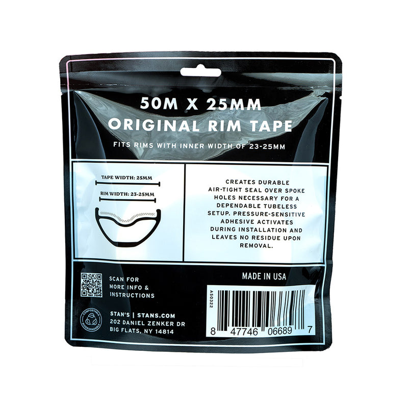 Load image into Gallery viewer, Stan's Original Tubeless Rim Tape, 25mm Width, 50m Roll