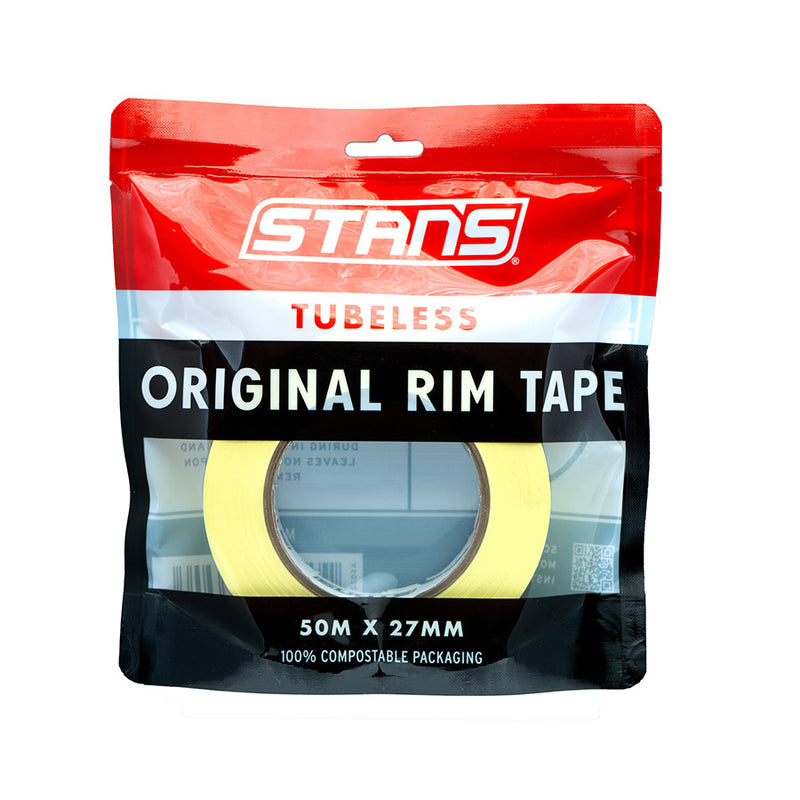Load image into Gallery viewer, Stan's Original Tubeless Rim Tape, 27mm Width, 50m Roll