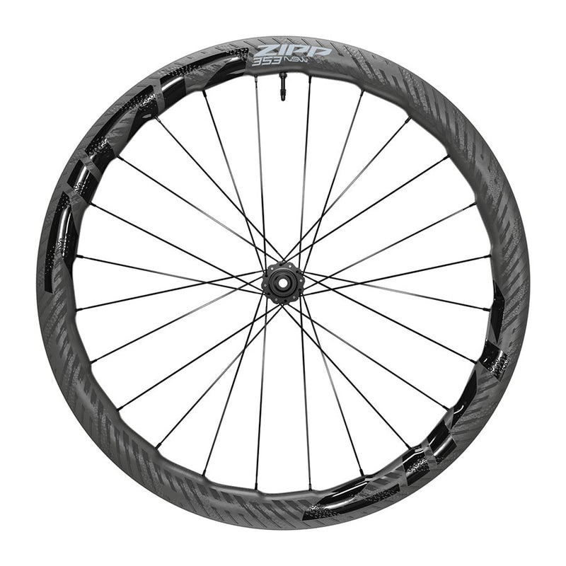 Load image into Gallery viewer, Zipp 353 NSW Tubeless Disc A1, Wheel, Rear, 700C / 622, Holes: 24, 12mm TA, 142mm, Disc Center Lock, Shimano HG 11