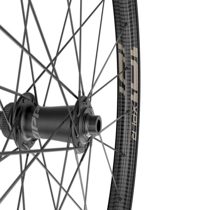 Load image into Gallery viewer, Zipp 101 XPLR Wheel Front 700C / 622, Holes: 28, 12mm TA, 100mm, Disc Center Lock, Kwiqsand Graphic