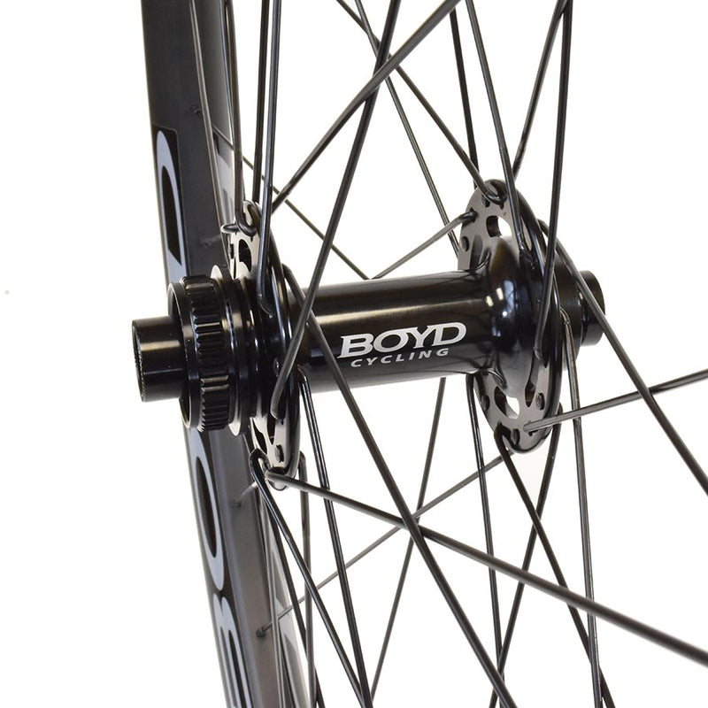 Load image into Gallery viewer, Boyd Cycling Prologue Stumphouse, Wheel, Front, 27.5'' / 584, Holes: 32, 15mm TA, 100mm, Disc