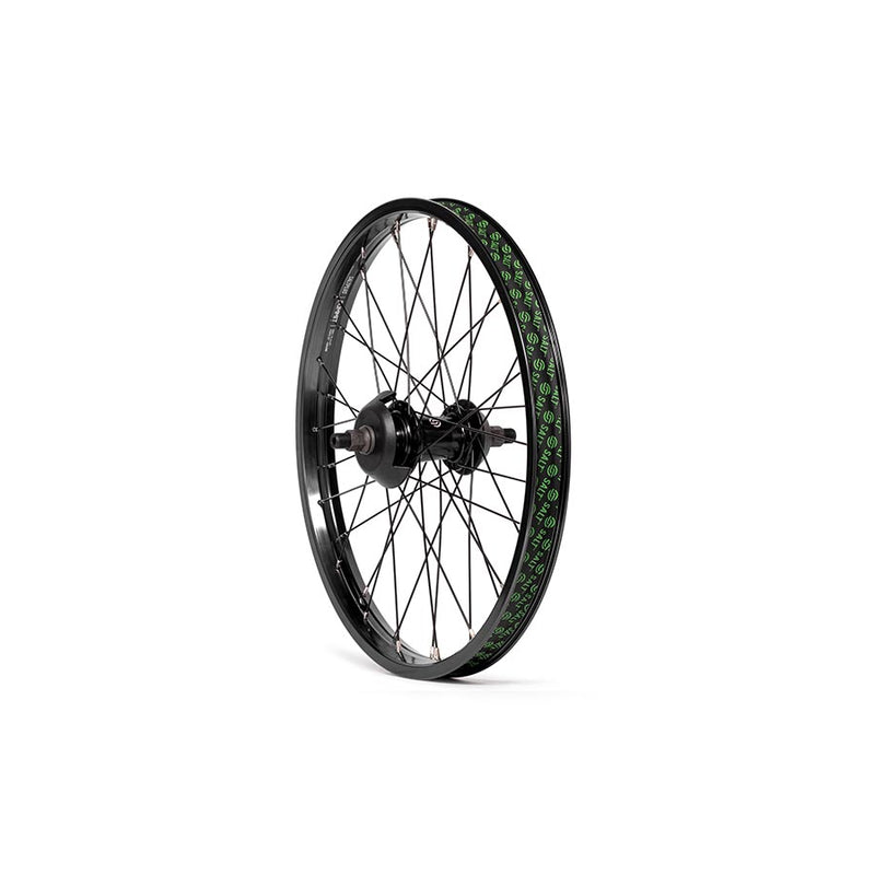 Load image into Gallery viewer, Salt Everest Alloy Rear Wheel 20in 14x110mm Rim Brake Freecoaster Clincher Blk