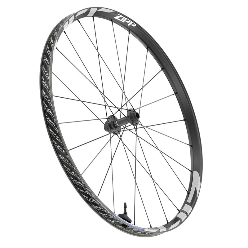 Load image into Gallery viewer, Zipp 1ZERO HITOP SW Wheel Front, 29'' / 622, Holes: 24, 15mm TA, 110mm Boost, Disc Center Lock, Blue