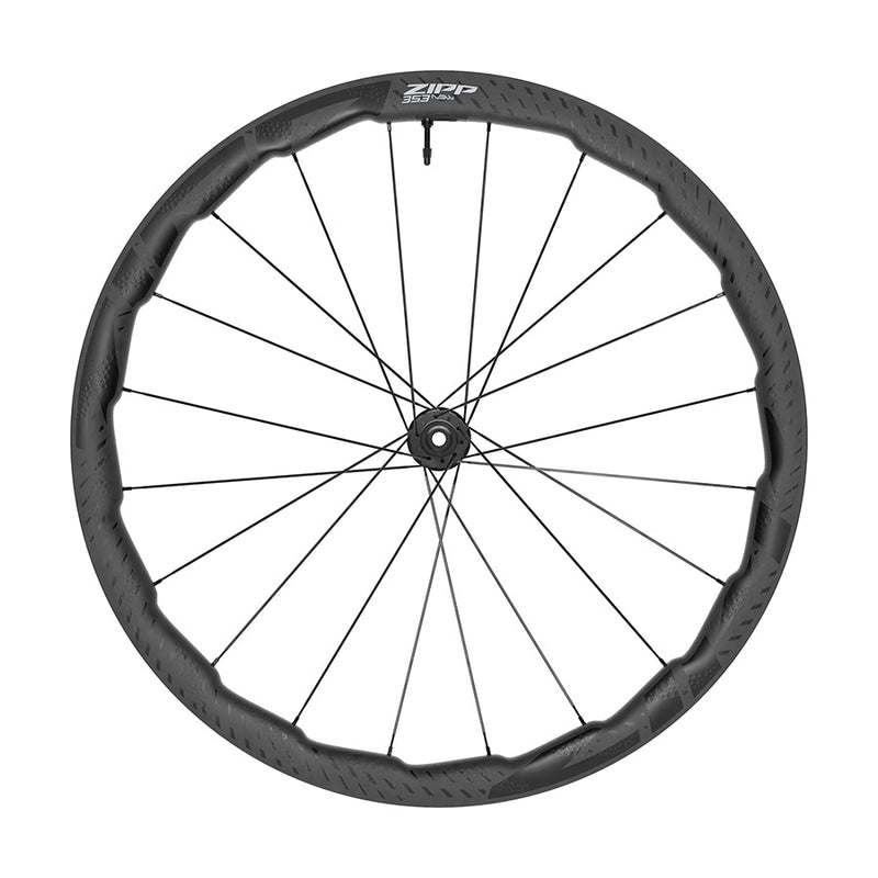 Load image into Gallery viewer, Zipp 353 NSW Tubeless Disc B1, Wheel, Front, 700C / 622, Holes: 20, 12mm TA, 100mm, Disc Center Lock