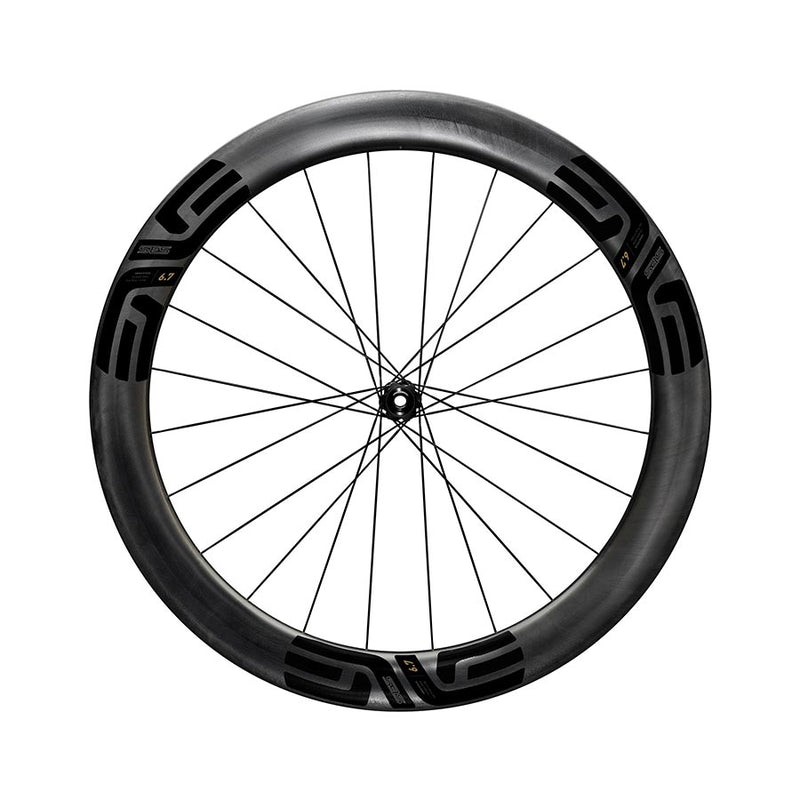 Load image into Gallery viewer, ENVE SES 6.7 INDR Wheel Front, 700C / 622, Holes: 24, 12mm TA, 100mm, Disc Center Lock