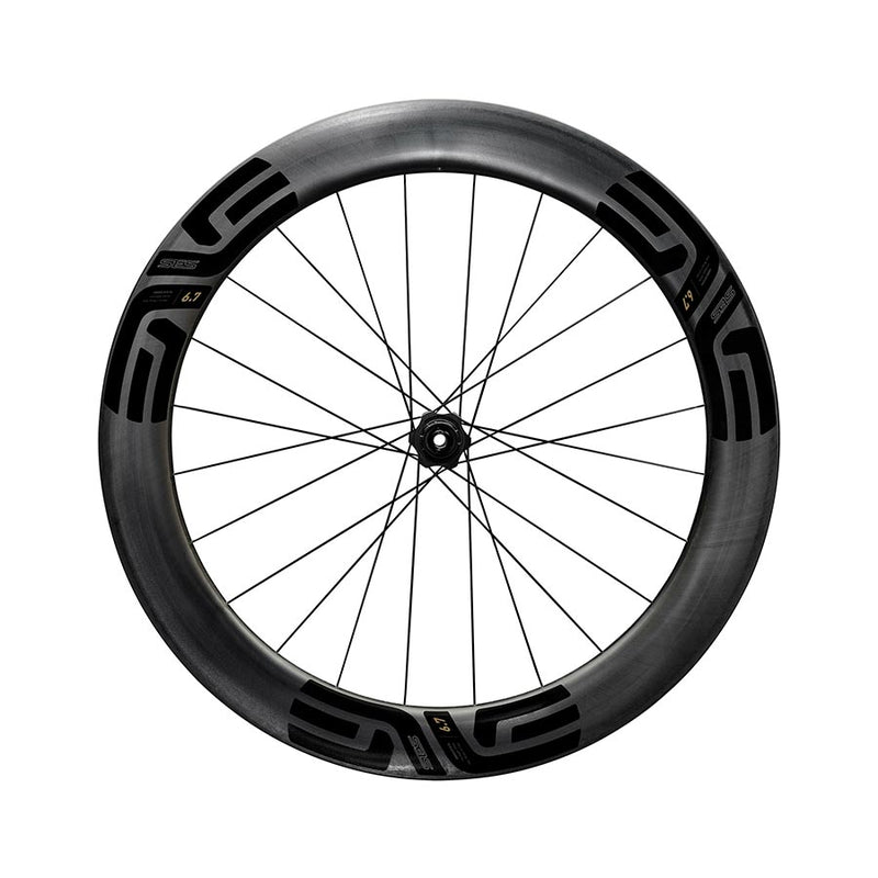 Load image into Gallery viewer, ENVE Composites SES 6.7 Rear Wheel - 700, 12 x 142, Center-Lock, XDR, Innerdrive 60pt, Black
