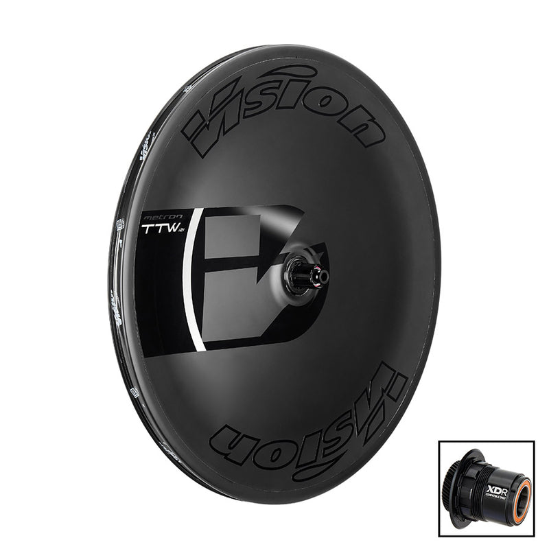 Load image into Gallery viewer, Vision-Metron-TTW-Rear-Wheel-Rear-Wheel-700c-Tubeless-Ready-Clincher-WHEL2885-Bicycle-Rear-Wheel