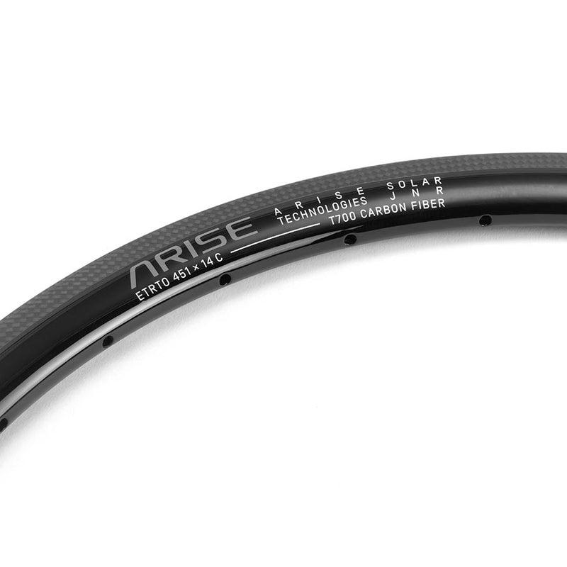 Load image into Gallery viewer, ARISE Solar Junior Rear Rim 20'', Holes: 28, Black