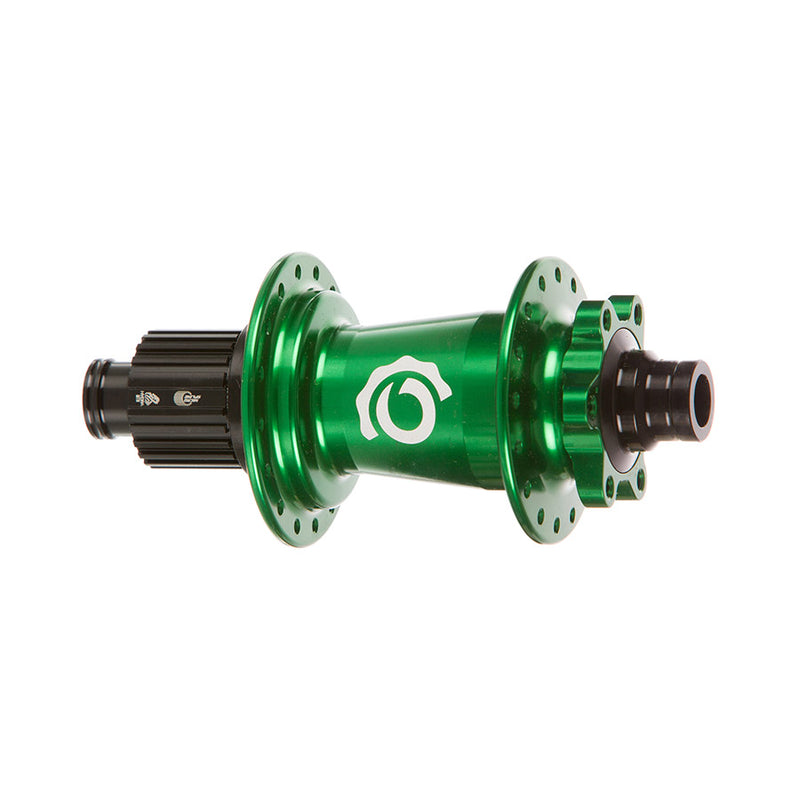 Load image into Gallery viewer, Industry Nine Hydra Classic Boost 6B, Disc Hub, Rear, 28H, 12mm TA, 148mm, Shimano Micro Spline, Green