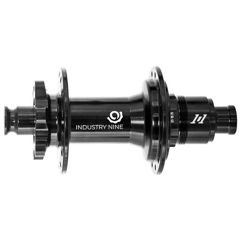 Load image into Gallery viewer, Industry Nine 1/1 Classic Boost 6B, Disc Hub, Rear, 28H, 12mm TA, 148mm, Shimano Road 10/ MTB 11, Black