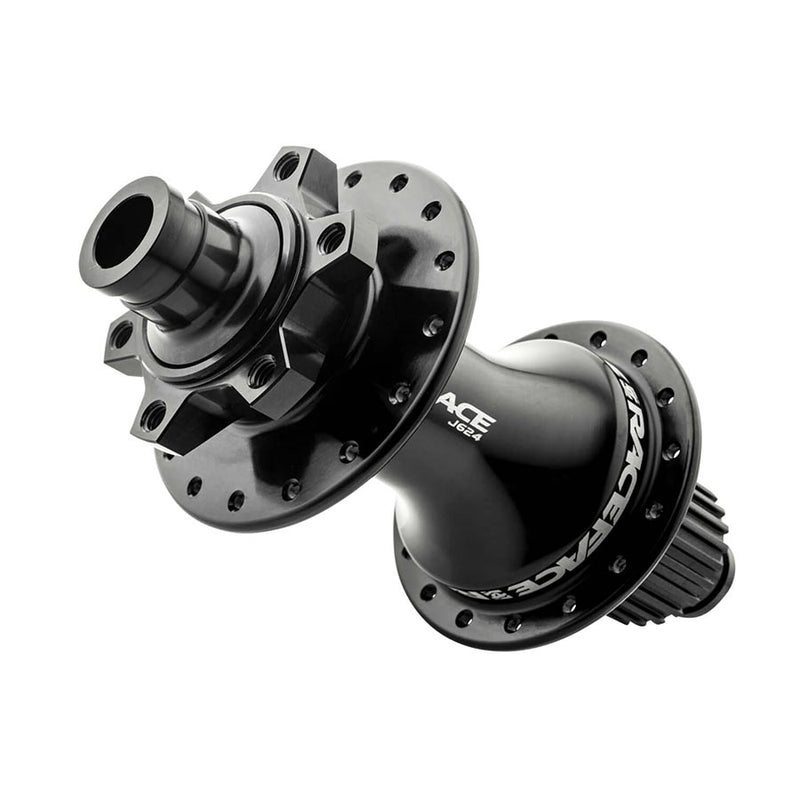 Load image into Gallery viewer, RaceFace Trace J-Bend 624 Rear Hub - 12 x 148mm 6-Bolt Micro Spline Black 32H