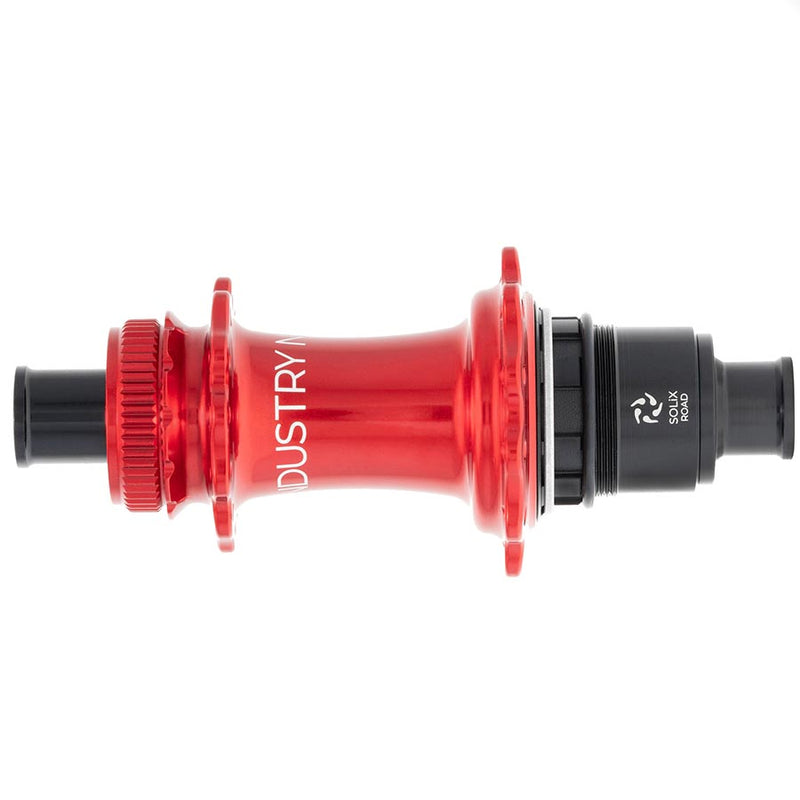 Load image into Gallery viewer, Industry Nine Solix G Classic Rear XD-R, Disc Hub, Rear, 24H, 12mm TA, 142mm, SRAM XD-R, Red