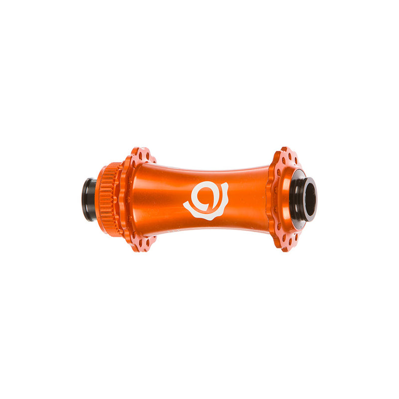 Load image into Gallery viewer, Industry Nine Solix M Classic Front, Disc Hub, Front, 28H, 15mm TA, 110mm Boost, Orange