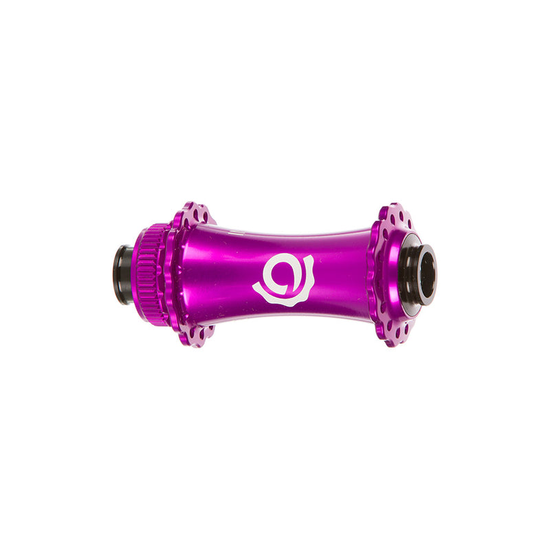 Load image into Gallery viewer, Industry Nine Solix M Classic Front, Disc Hub, Front, 28H, 15mm TA, 110mm Boost, Purple