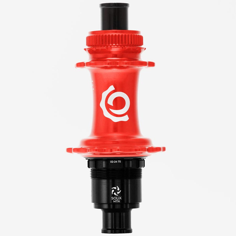 Load image into Gallery viewer, Industry Nine Solix M Classic Rear XD, Disc Hub, Rear, 24H, 12mm TA, 148mm, SRAM XD, Red