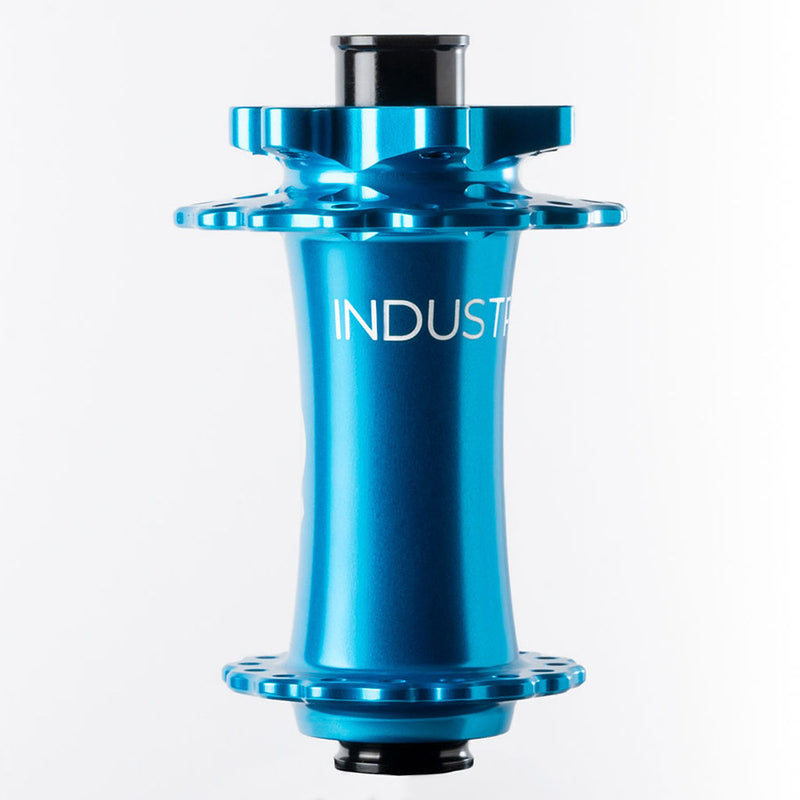 Load image into Gallery viewer, Industry Nine Hydra 2 15x110 Disc Hub, Front, 28H, 15mm TA, 110mm Boost, Turquoise