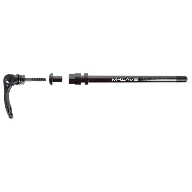 Load image into Gallery viewer, M-Wave Stalwart 171mm Thru Axle, Rear, 12x142mm TA, Length: 171mm, Thread Length: 20mm, Thread Pitch: M12x1.00, Stalwart