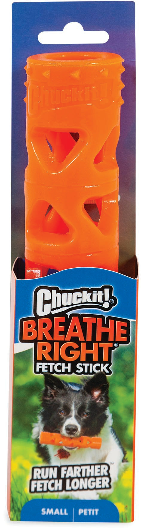 Load image into Gallery viewer, Chuckit! Breathe Right Stick Small Dog Toy - Enhance Playtime and Improve Breathing