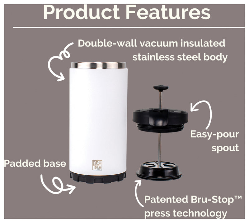 Load image into Gallery viewer, Planetary Designs Steel Toe Travel Press in Black - Your Perfect Portable Coffee Companion