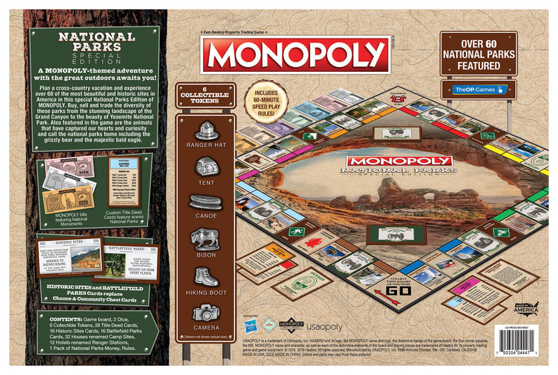 Load image into Gallery viewer, Hasbro Monopoly - National Parks 2 Edition: Explore and Preserve America's Treasures!