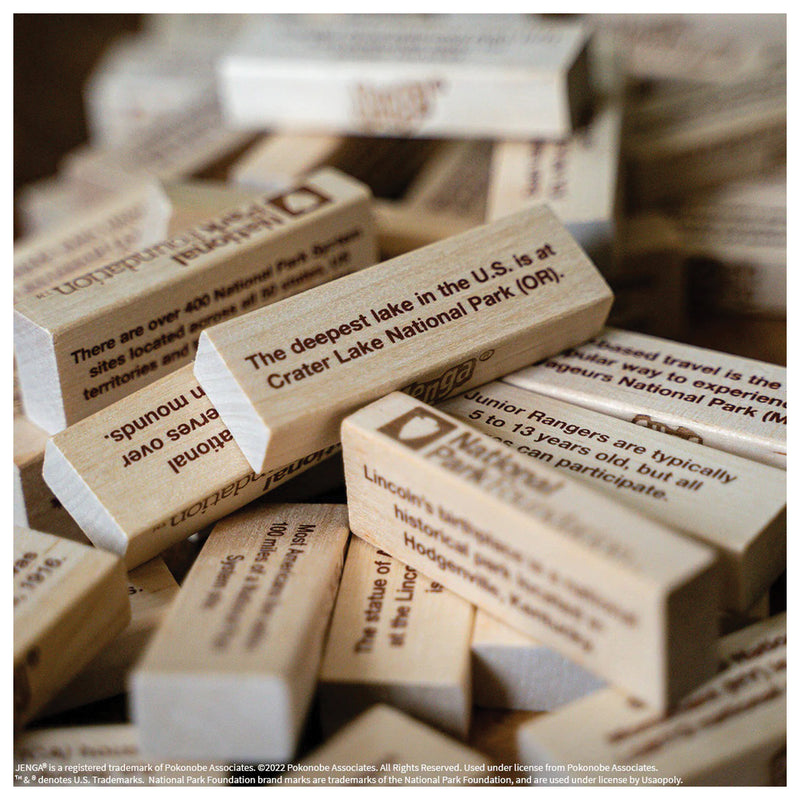 Load image into Gallery viewer, Hasbro Jenga - National Parks Edition: Explore the Great Outdoors!