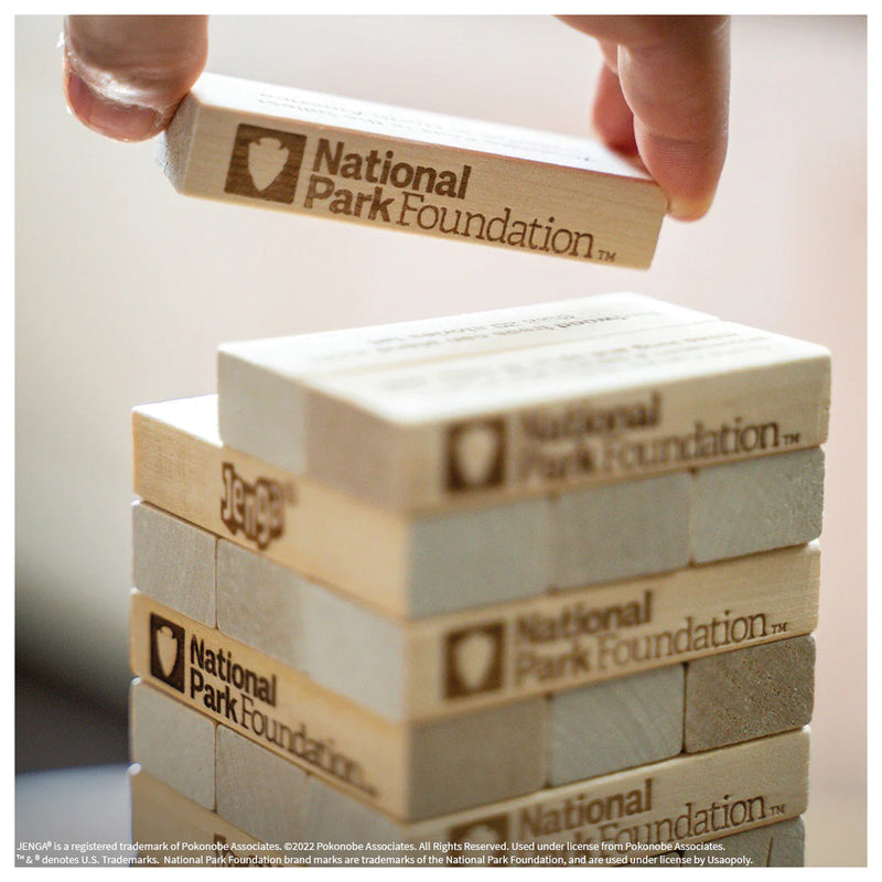 Load image into Gallery viewer, Hasbro Jenga - National Parks Edition: Explore the Great Outdoors!