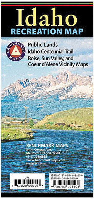 Explore Idaho's Outdoor Paradise With Benchmark Atlases And Maps Idaho 