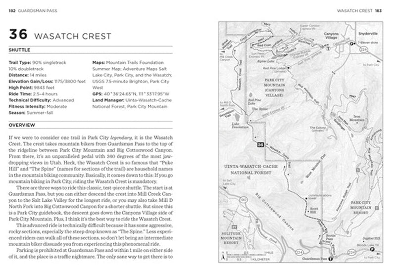 Load image into Gallery viewer, Mountaineers Books Mountain Bike: Park City Jared Hargrave