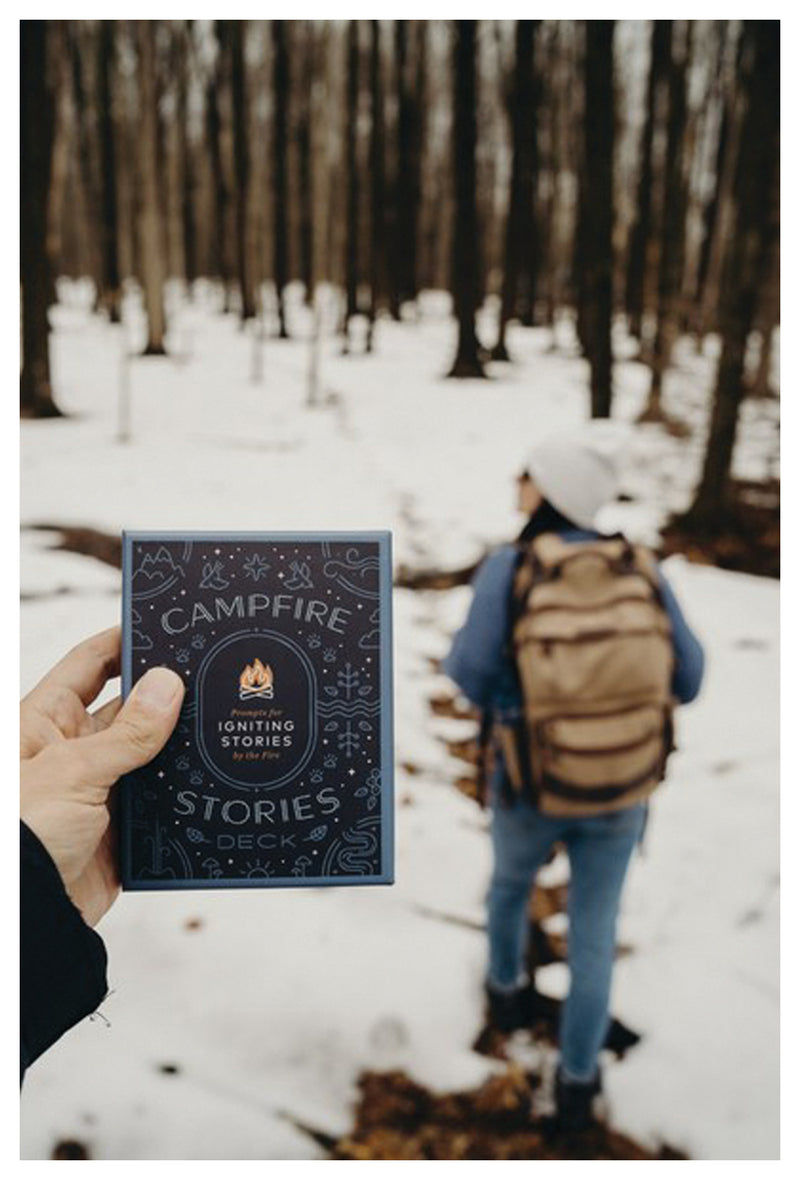 Load image into Gallery viewer, Mountaineers Books Campfire Stories Deck by Ilyssa Kyu: A Collection of Tales to Ignite Your Imagination