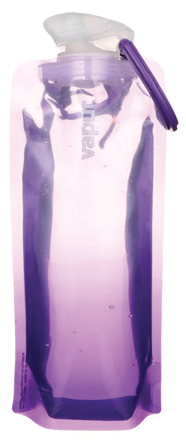 Load image into Gallery viewer, Vapur 0.7L Gradient Lavender Collapsible Water Bottle - Stay Hydrated On-the-Go!