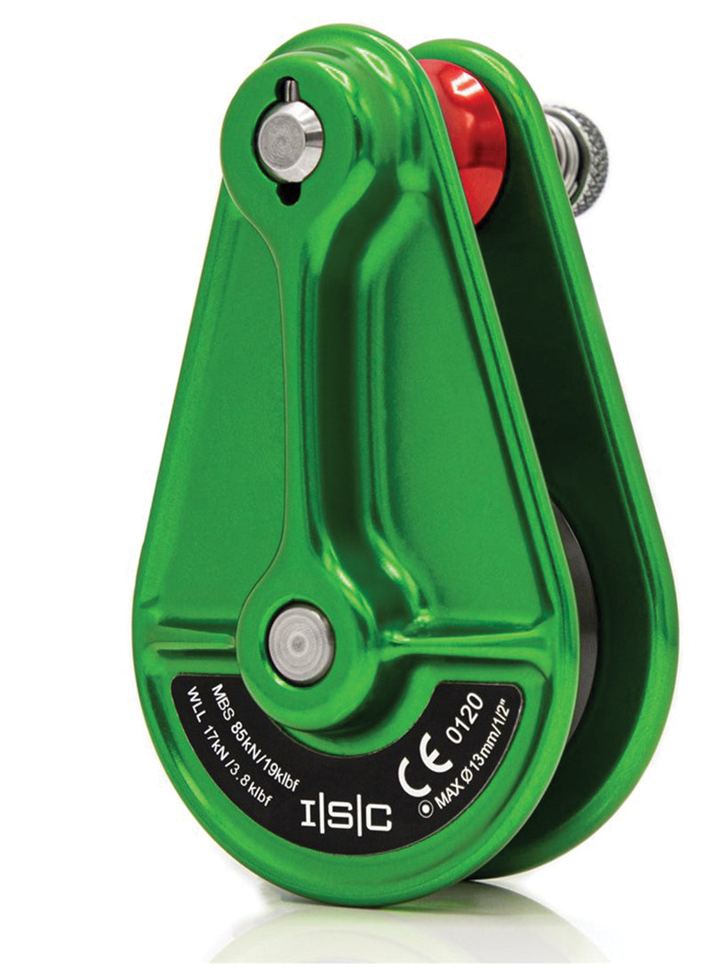 Load image into Gallery viewer, Isc Rigging Pulley 13mm Cmpt Green Ce