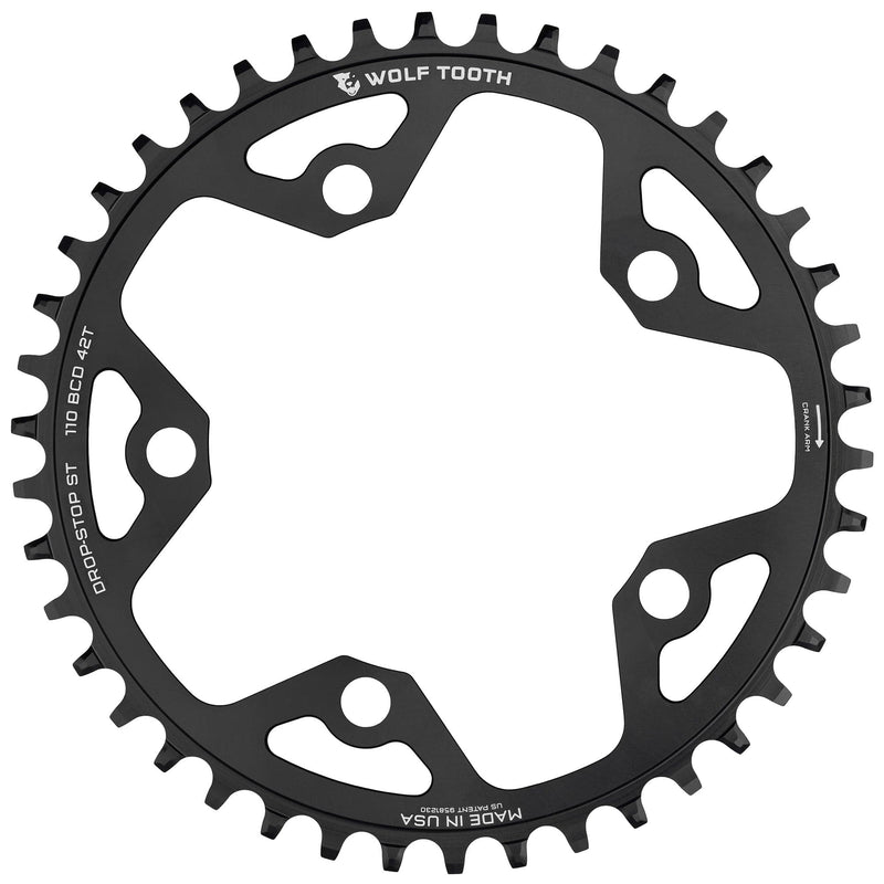 Load image into Gallery viewer, Wolf Tooth Chainring 52t 110 BCD 5-Bolt 10/11/12-Speed Alloy Cyclocross & Road