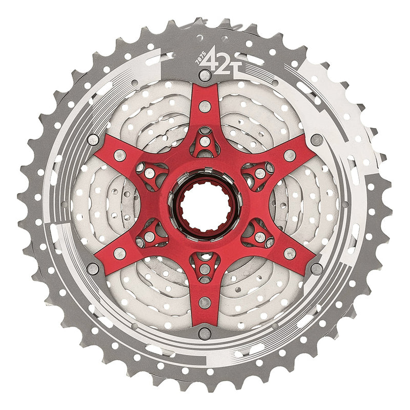 Load image into Gallery viewer, Sunrace CSMX8 11sp Cassette, 11-42t, Silver