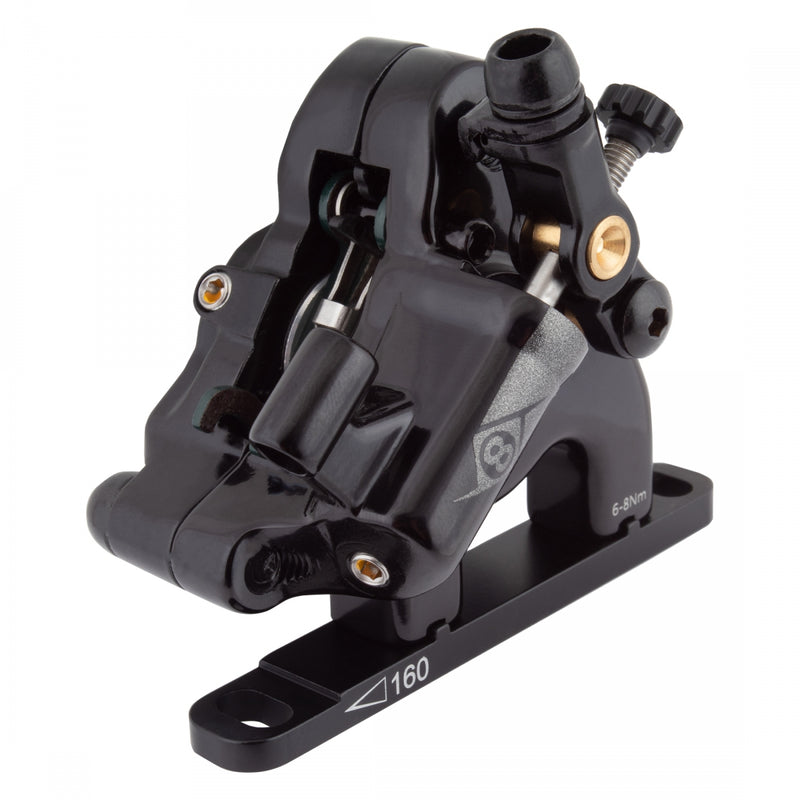 Load image into Gallery viewer, Origin8 Vise Road Mechanical/Hydraulic Flat Mount Disc Brake Front Mineral Oil