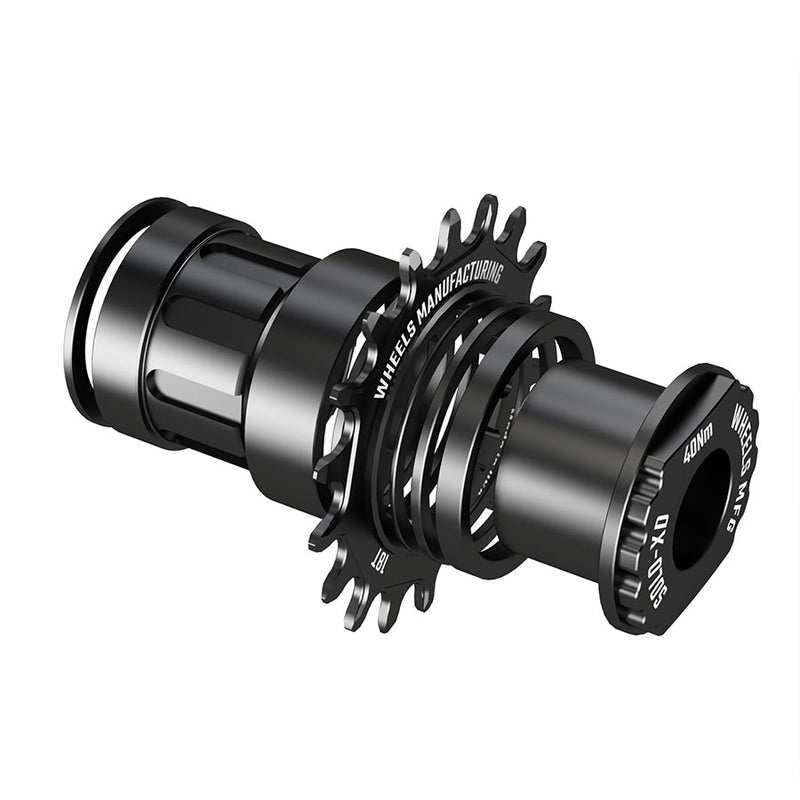 Load image into Gallery viewer, Wheels Manufacturing SOLO-XD XD/XDR Single Speed Conversion Kit - 18t, For SRAM XD/XDR Freehub, Black