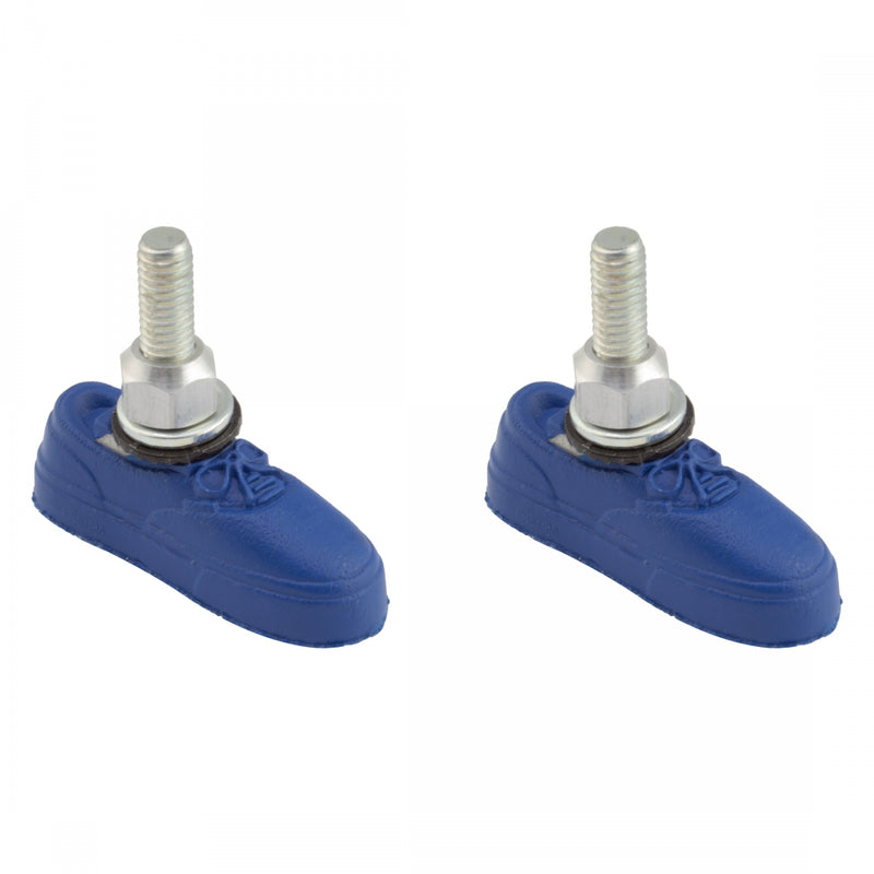 Load image into Gallery viewer, Pack of 2 Kool-Stop Vans Shoes Caliper Brake Pads Threaded Post | Navy