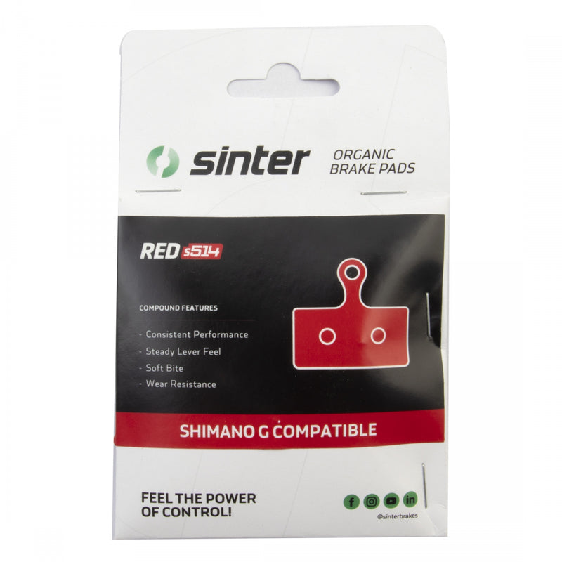 Load image into Gallery viewer, Sinter RED s514 Clarks M1, M2, M3, CMD-22, CMD-23, CMD-27 / FSA Afterburner, K-Force / Origin8 Vise Hyd PM / Shimano