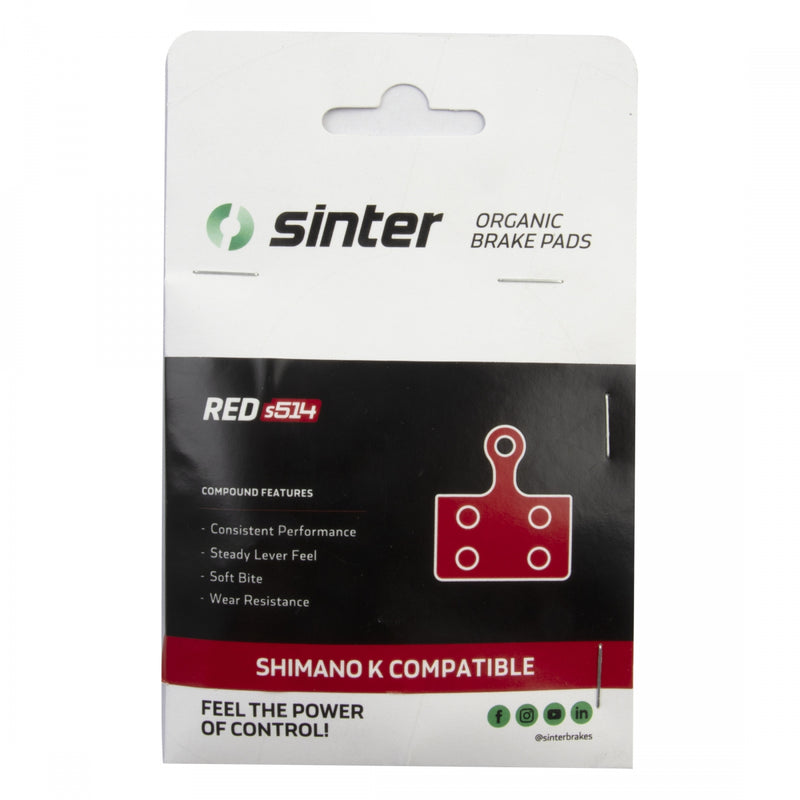 Load image into Gallery viewer, Sinter RED s514 Shimano Dura Ace R9170, GRX RX400, GRX RX810, RS305, RS405, R7000, R8000, R9000, RS505, RS805, Ultegra
