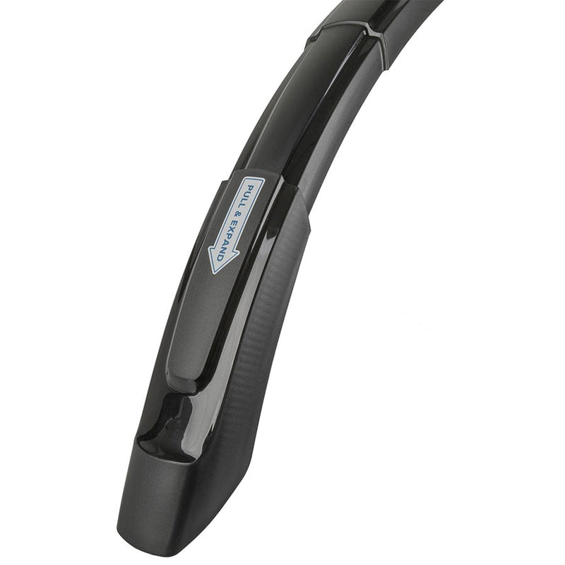 Load image into Gallery viewer, M-Wave Mud Max F+R ADJ S Fender, 20''-24'', 55mm, Black