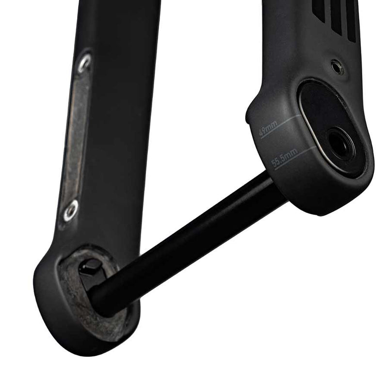 Load image into Gallery viewer, ENVE Composites Adventure Fork - 1.5” Tapered, Flat-Mount Disc, Carbon, 12 x 100mm Axle, 49/55 Rake, Black