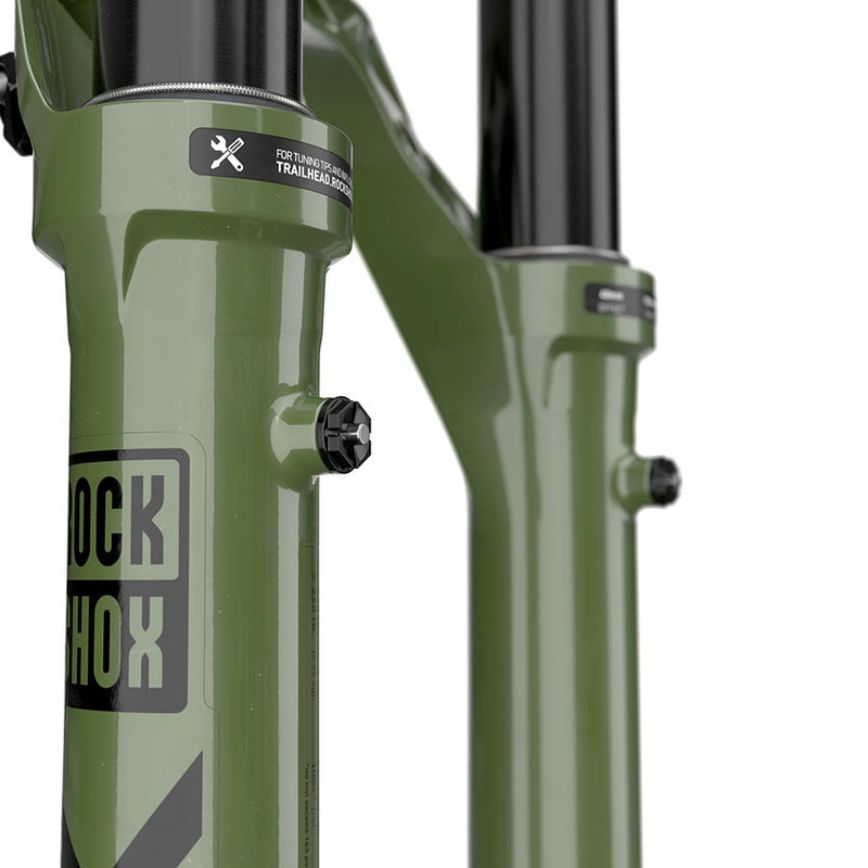 Load image into Gallery viewer, RockShox Lyrik Ultimate RC2 D1, Suspension Fork, 27.5'', DebonAir+, 140mm, 1-1/8''-1.5'', 15x110mm TA, Rake: 37mm, Green