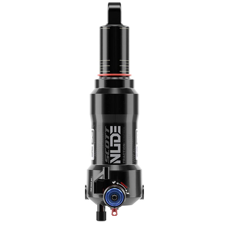 Load image into Gallery viewer, RockShox Deluxe Nude RLC3 C1 Rear shock, 165x45, Shaft Eyelet: Trunnion, Body Eyelet: Standard, Progressive 0Pos/0Neg