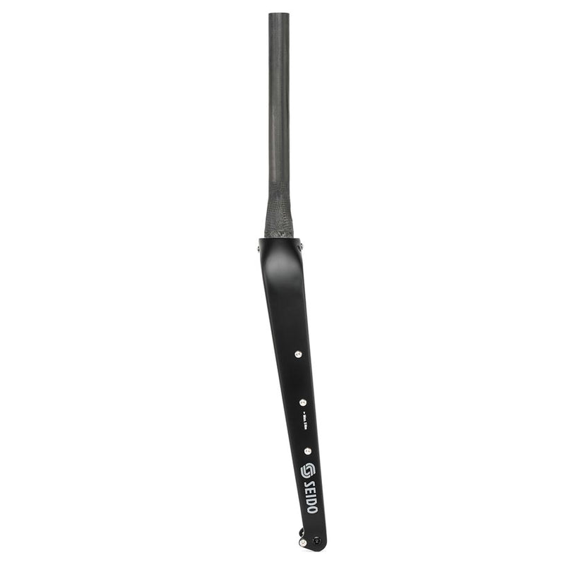 Load image into Gallery viewer, Seido RGT Fork 700C/27.5" 1-1/8''-1.5'', 12x100mm TA, Rake: 50mm, Black