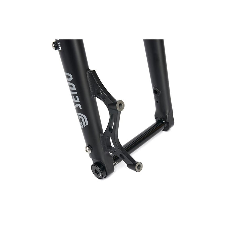 Load image into Gallery viewer, Seido BPS Fork 700C/27.5" 1-1/8''-1.5'', 15x110mm TA, Rake: 51mm, Black
