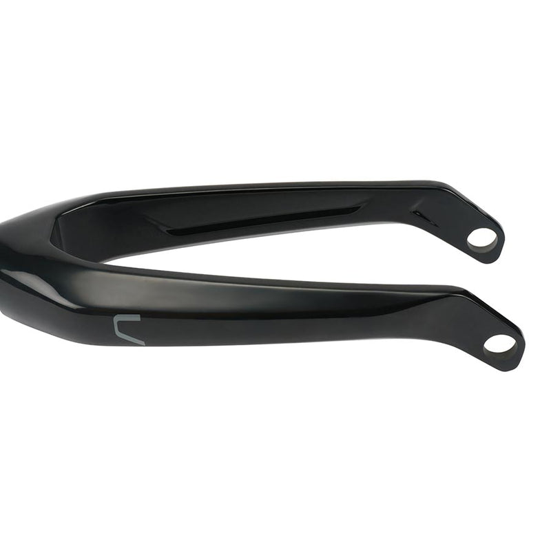 Load image into Gallery viewer, ARISE Terra Pro Rigid Fork 20'', 1-1/8''-1.5'', 20x100mm TA with 10mm adapters, Rake: 32mm, Black