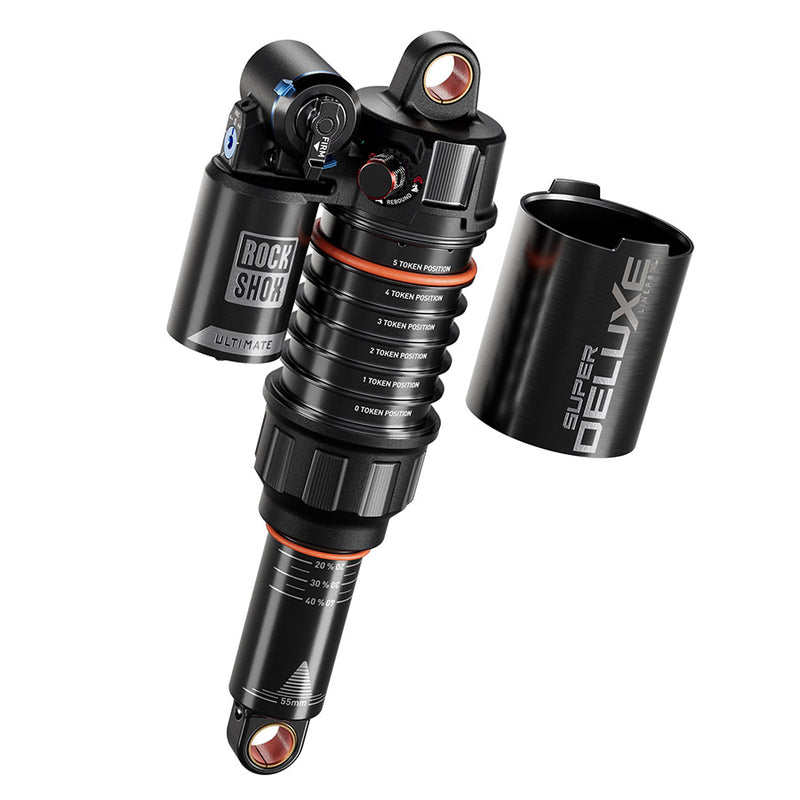 Load image into Gallery viewer, RockShox Super Deluxe Ultimate D1, Rear shock, 190x45, Shaft Eyelet: Standard, Body Eyelet: No Bushing, Token Loc 1,