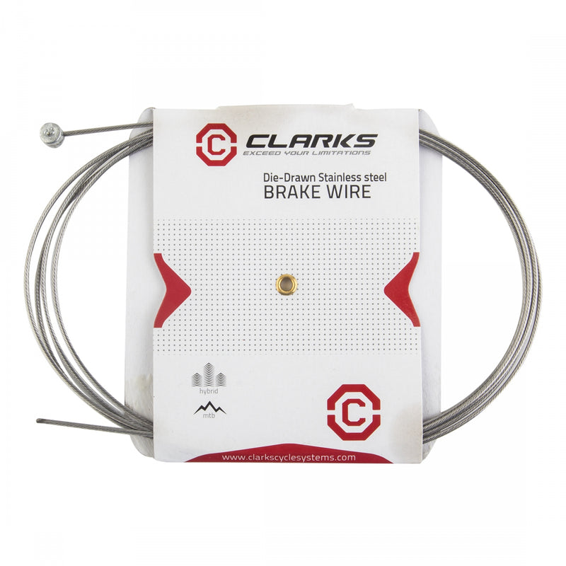 Load image into Gallery viewer, Clarks-Stainless-Slick-Brake-Wire-Brake-Cables-BKCA0084