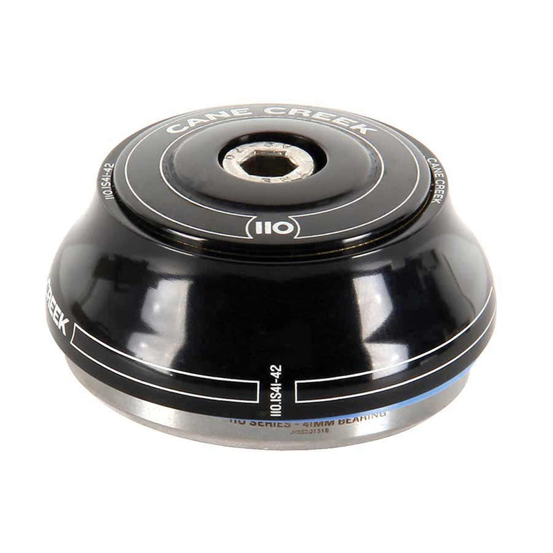Load image into Gallery viewer, Cane Creek 110 IS41/28.6 Tall Cover Top Headset Black Sealed Stainless Bearings
