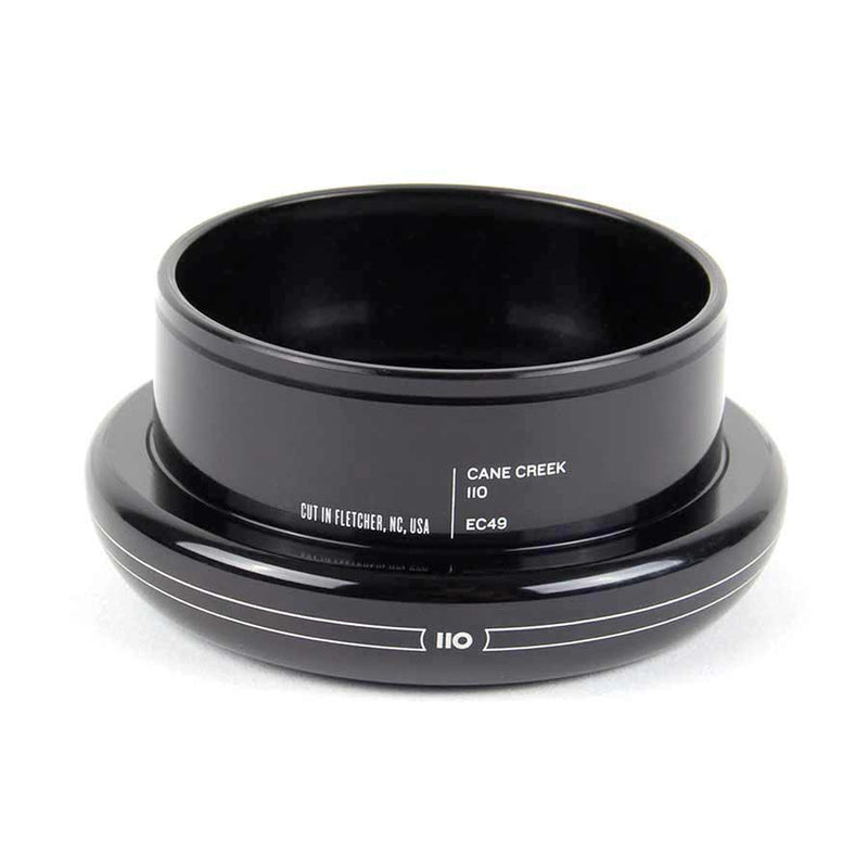 Load image into Gallery viewer, Cane Creek 110 EC49/40 Bottom Headset Black Sealed Stainless Bearings Lower